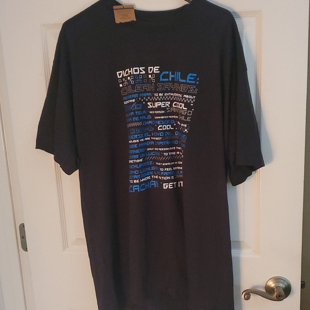 Men's Navy Graphic Tee